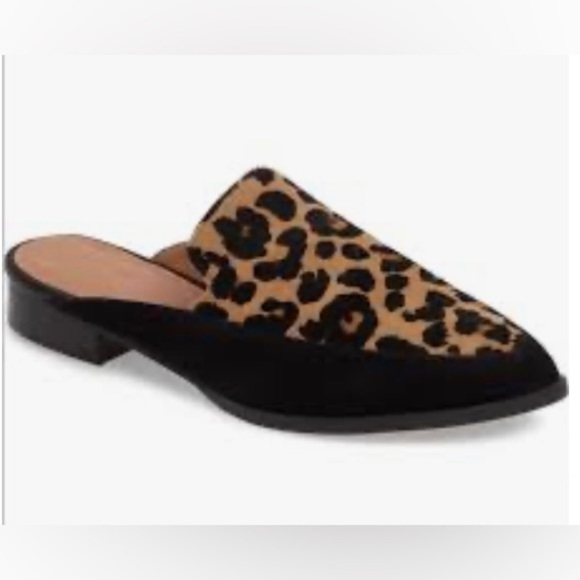 Halogen Shoes - Halogen genuine calf hair mule